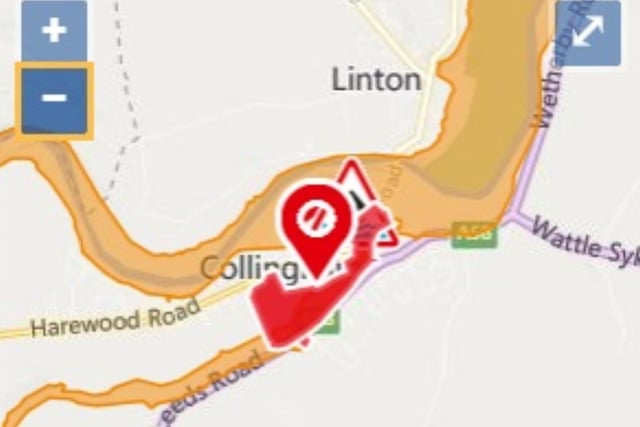 This flood warning has been issued for Collingham Beck at Collingham due to recent heavy rain. The level of the River Wharfe at Collingham is 3.17m and is expected to continue to rise as further heavy rain is expected until Thursday 21/1/2021. The level of Bardsey Beck at Bardsey is 0.66m. Areas most at risk are at the lower end of Collingham Beck near the River Wharfe. Avoid using low lying footpaths near local watercourses and put your flood plan into action. Our Incident Room is open and we are monitoring the situation closely. We will update this message in 8 hours or as the situation changes.