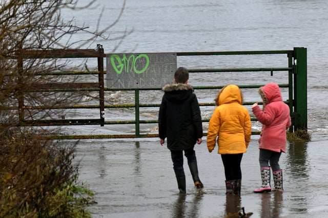 It comes as an amber weather warning for rain was put in place by the Met Office as Storm Christoph looks set to hit the country.