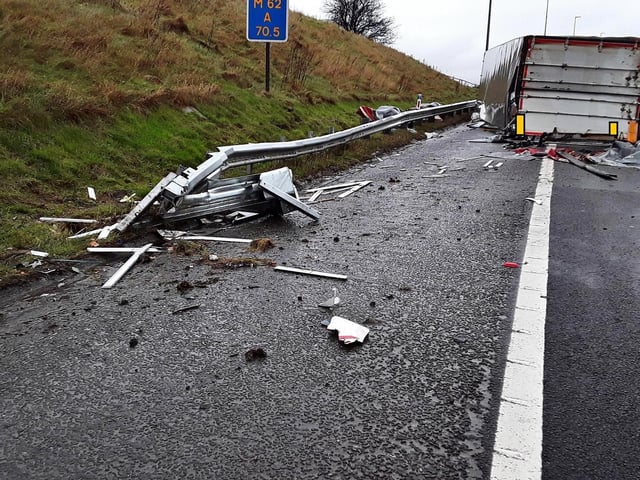 Highways England have organised "extra resources" to assist in turning around any vehicles stuck inside the closure (photo: Highways England)