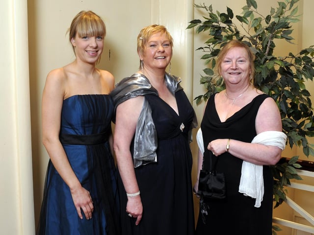 A&E nurses Rachael Allanson (L), Penny Hamflett and Denise Astling.