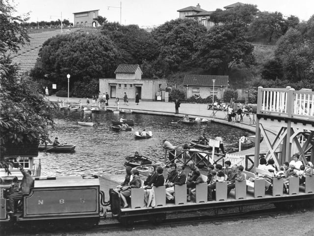 Peasholm Park back in summer 1966.