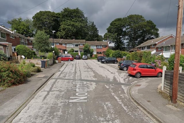 The seventh cheapest house sold was in North Close in Roundhay. It was sold for £54,000 in May 2020