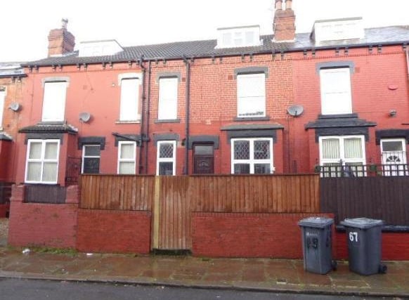The fourth cheapest house sold was in Compton Crescent in Harehills. It was sold for £50,000 in July 2020