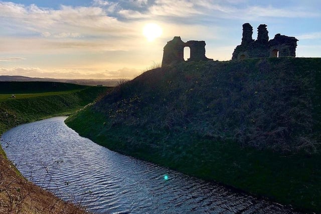 Steve Bateman took this brilliant photo at Sandal Castle, where a week of heavy rain and snow saw the moat fill with water for the first time in several years.