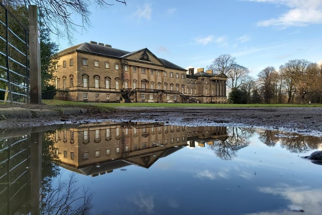 Sue Billcliffe caught this fantastic snap of Nostell after the rain.