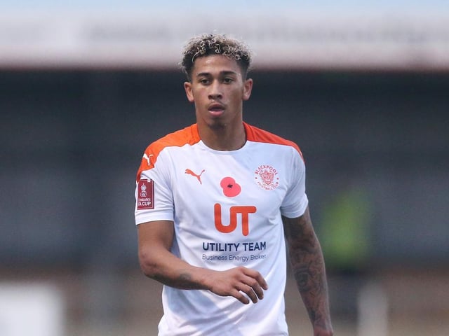 Not afraid of a tackle and showed great energy up and down Blackpool’s right flank all afternoon.