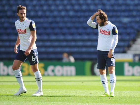 Ben Davies (left) and Ben Pearson have both got less than six months to run on their Deepdale contracts