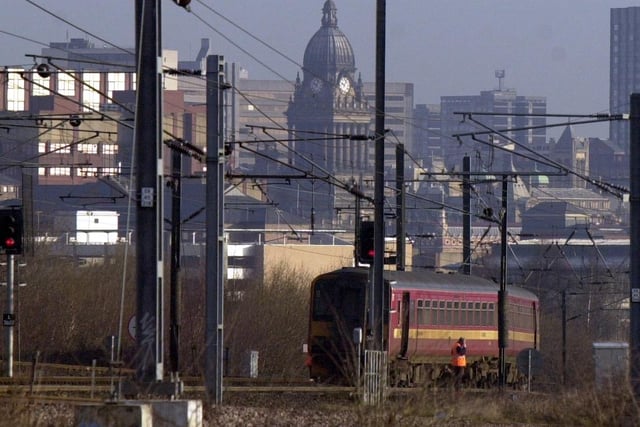 Rail passengers faced disruption after a train derailed on the outskirts of Leeds city station.