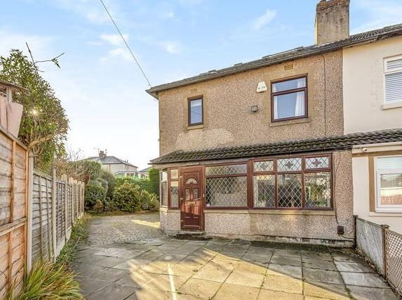 With spacious accommodation over three floors this much loved family home offers bags of living space and close proximity to highly regarded local schools. The property would benefit from some updating and has been priced to allow for the successful purchaser to update to their own tastes and specifications.

Accommodation briefly consists of an entrance porch, entrance hallway, lounge, dining room, fitted kitchen, side porch, utility room and conservatory extension. To the first floor cab be found four bedrooms and the house bathroom. The final bedroom occupies the loft space and boasts amazing views. Externally there is a driveway to the front and gardens to the front and side.