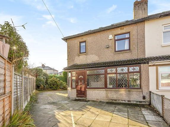 With spacious accommodation over three floors this much loved family home offers bags of living space and close proximity to highly regarded local schools. The property would benefit from some updating and has been priced to allow for the successful purchaser to update to their own tastes and specifications.
Accommodation briefly consists of an entrance porch, entrance hallway, lounge, dining room, fitted kitchen, side porch, utility room and conservatory extension. To the first floor cab be found four bedrooms and the house bathroom. The final bedroom occupies the loft space and boasts amazing views. Externally there is a driveway to the front and gardens to the front and side.