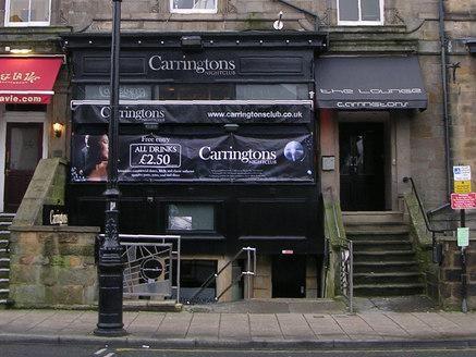 Carringtons was located at 90 Station Parade, Harrogate HG1 1HQ and is now Bacchus Wine Bar.