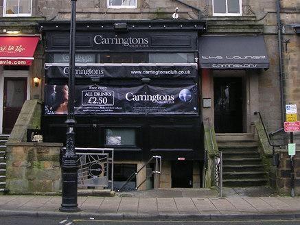 Carringtons was a popular nightclub on Station Parade in Harrogate during the 1980s and 90s