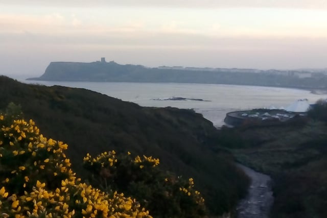 A view from the Cleveland Way looking towards Scarborough, by Rob Palmer.