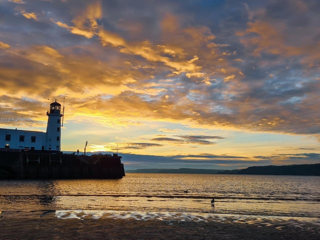 South Bay sunrise, by Jenna Taylor.