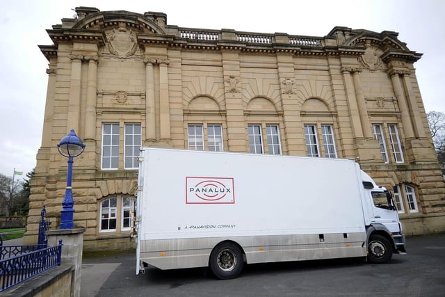 The Duke, starring Academy Award winners Dame Helen Mirren and Jim Broadbent, premiered at the Venice Film Festival last September but the film has not yet gone out on general release. Production came to Bradford, pictured, and Prime Studios in Leeds.
