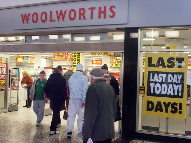 Leeds and beyond said a fond farewell to Woolworths at the end of 2008. The retailer boatsted a number of stores across the city, the first of which to close was the one in the Cross Gates Shopping Centre.