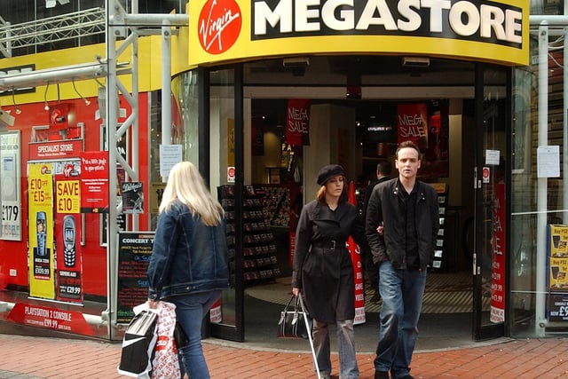 Do you remember the Virgin Megastore in Leeds city centre?