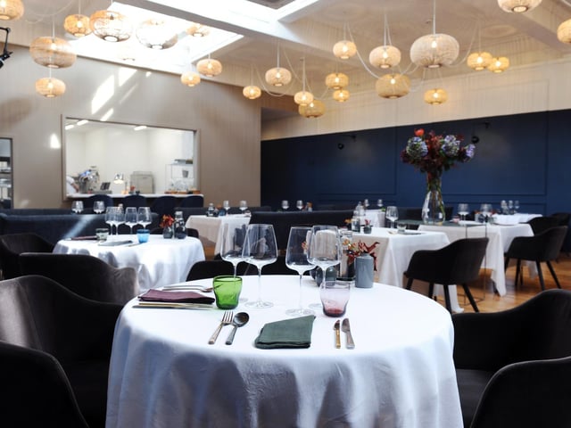 A Michelin Guide judge described HOME, in Kirkgate, as: "HOME is a buzzy place with a stylish feel. It’s unusually set in an old Victorian fish market, above the shops on a pedestrianised street; ascend the original stairs and emerge in a spacious lounge-bar. Pre-paid tasting menus see interesting combinations of British ingredients full of texture contrasts."