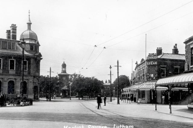 Market Square, Lytham, late 1890s