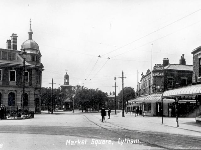Market Square, Lytham, late 1890s