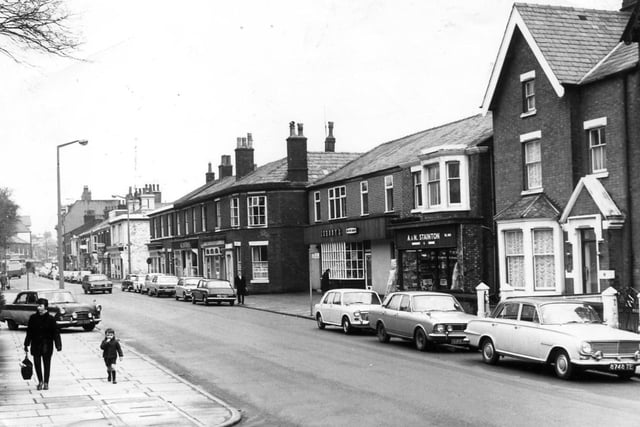 Church Road, Lytham looking towards the square near the junction with Agnew Street