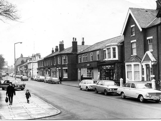 Church Road, Lytham looking towards the square near the junction with Agnew Street