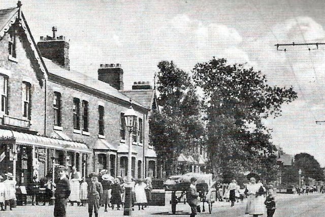 Warton Street Post Office, Lytham 1906