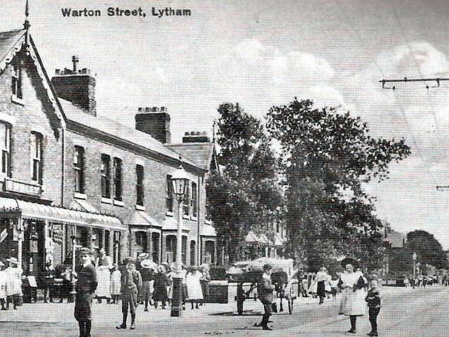 Warton Street Post Office, Lytham 1906