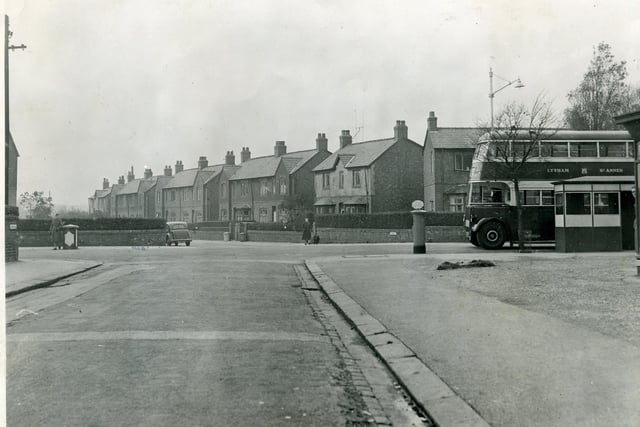 Dock Road junction with Preston Road looking towards Lorne Street in 1954