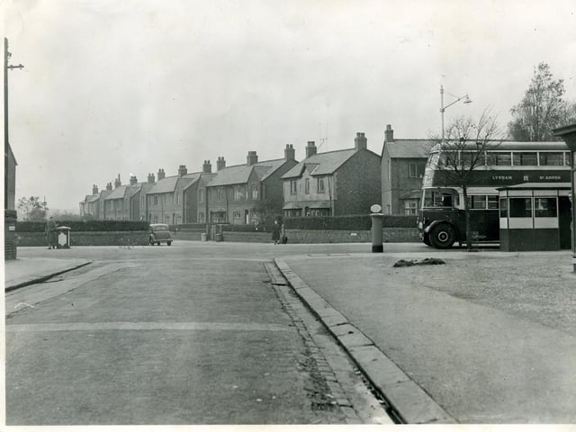 Dock Road junction with Preston Road looking towards Lorne Street in 1954