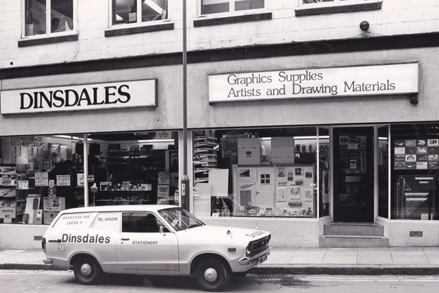 Do you remember Dinsdales on King Charles Street pictured in October 1978?