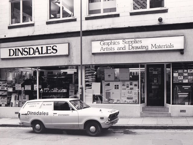 Do you remember Dinsdales on King Charles Street pictured in October 1978?