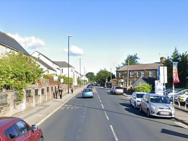 A65 Otley Road, Guiseley - between A6038 Bradford Road and B6153 Park Road