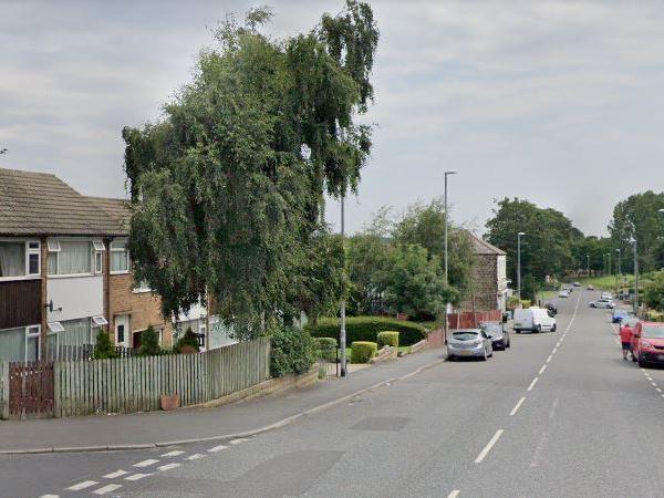 Broad Lane, Bramley - between Whitecote Hill and Waterloo Lane