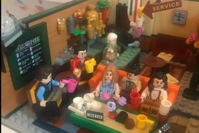 Michelle Mortimer saod: "My daughter's just finished her ‘Friends’ Lego set she got for Christmas."