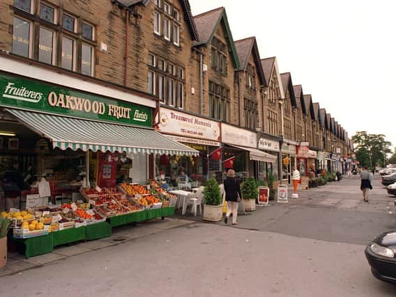 Enjoy these memories of shops on Street Lane during the 1990s.