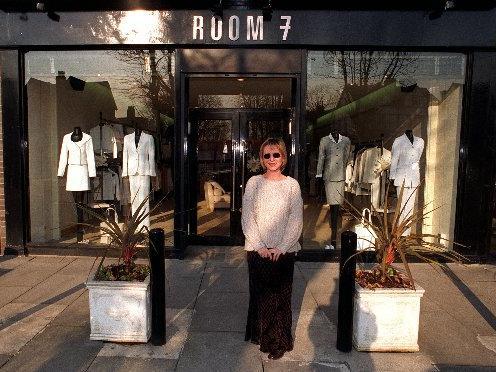This is Carol Bradbury owner of Room 7 on Street Lane in February 1996.