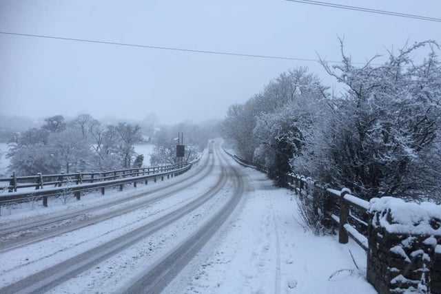 Reader Sarah Bailes shared this shot from the A61 between New Park and Killinghall.