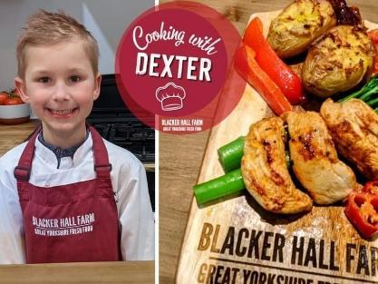 Lauren Louise Littlewood said: "We're so proud of Dexter, aged 8, who has started doing cooking videos for Blacker Hall Farm!."