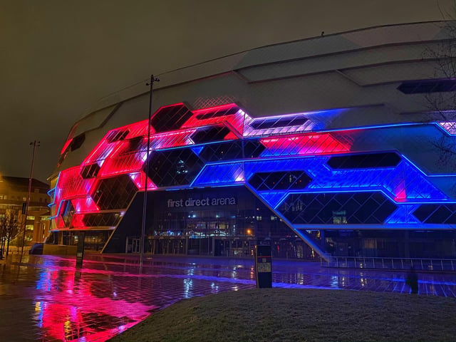 The veteran set out to raise 1,000 from his charity challenge but his efforts struck a chord with the nation, and praise and donations flooded in. (photo: First Direct Arena - Rob Wilson)