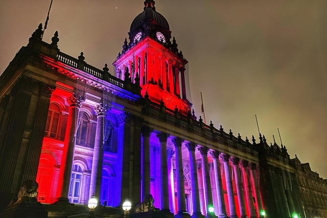 Sir Toms family confirmed his illness on Sunday, saying he had needed additional help with his breathing and was being treated on a ward but not in ICU. Following the news, many figures sent well wishes, including the Prime Minister. (photo: Leeds Town Hall - Rob Wilson)