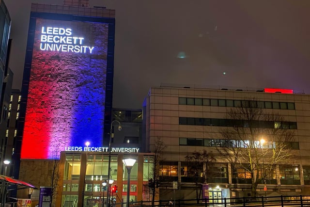 Sir Tom rounded off 2020 with a trip to Barbados with his family, and his fundraising efforts were marked during the New Years drone display in London, as his figure appeared over the O2 Arena. (photo: Leeds Beckett University - Rob Wilson)