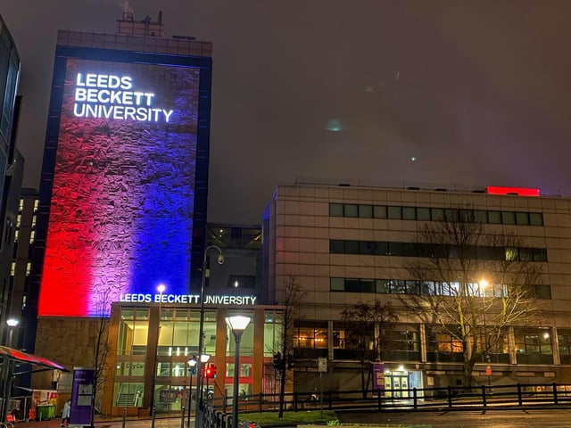 Sir Tom rounded off 2020 with a trip to Barbados with his family, and his fundraising efforts were marked during the New Years drone display in London, as his figure appeared over the O2 Arena. (photo: Leeds Beckett University - Rob Wilson)
