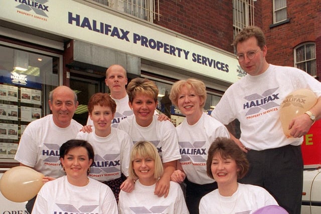 April 1997 and staff members of Halifax Property Services planned a sponsored walk to raise money for charity.