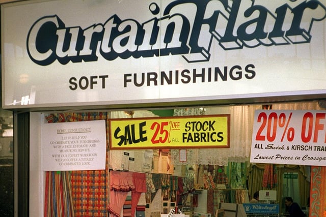 Did you shop here - at Curtain Flair soft furnishings - in 1997?