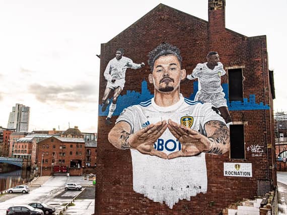 The mural comissioned by the club - was painted by street artist Akse P19 - to celebrate the club's Roc Nation partnership. It is based in The Calls.