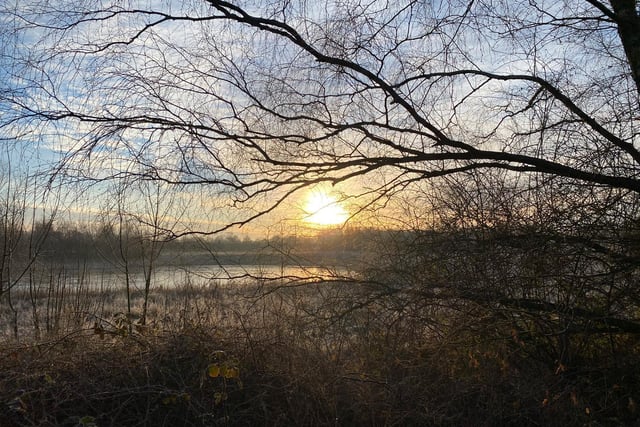 Marking the last day of January, Wendy said: "A beautiful frosty start to the day in Ryhill. Lovely to walk on hard ground rather than the thick mud of the past week."