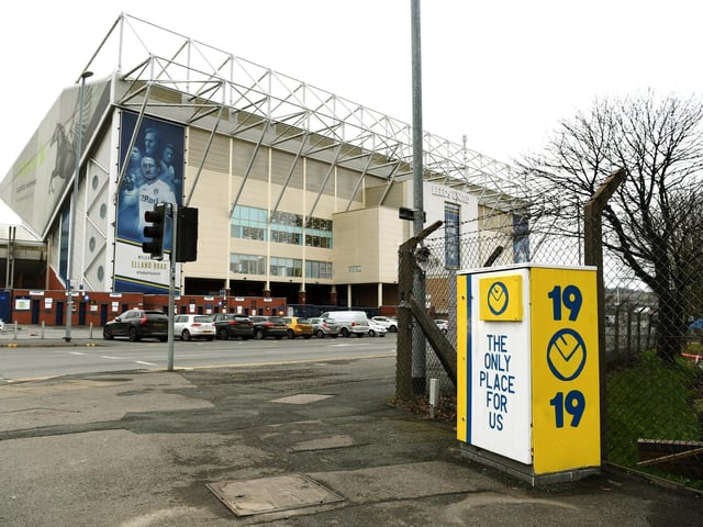More work from the Burley Banksy outside Elland Road.
