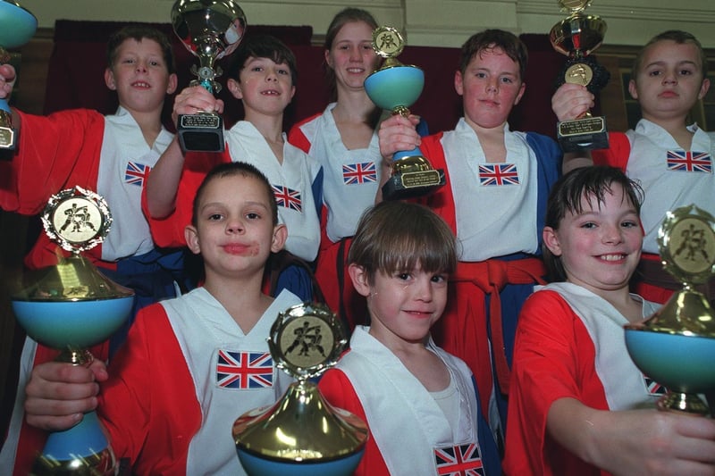 Members of the Yorkshire Freestyle Martial Arts Club in Beeston returned from a world championship tournament in Holland with seven trophies.