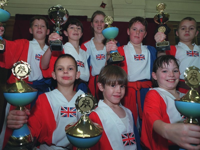 Members of the Yorkshire Freestyle Martial Arts Club returned from a world championship tournament in Holland with seven trophies.